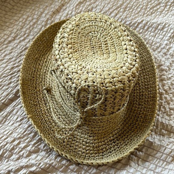 THE SCALA COLLECTION HAT Scala Beaufort - Crocheted Straw Sun Hat - Picture 1 of 5
